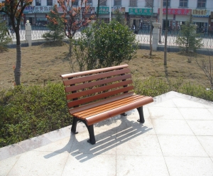 靠背公园椅