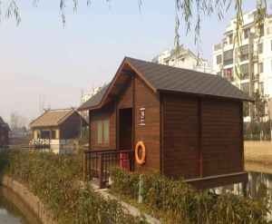 长春大连公园木屋