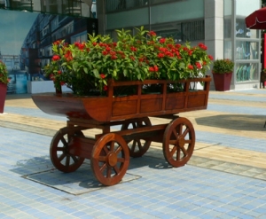 大连车形花箱