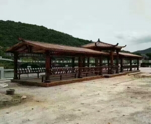 凉亭长廊