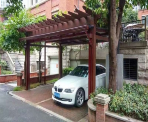 大连凉亭廊架维修