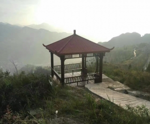大连景区凉亭