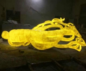 透明树脂雕塑