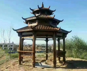 三层凉亭