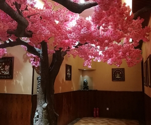 仿真樱花树