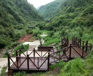 长春大连防腐木护栏