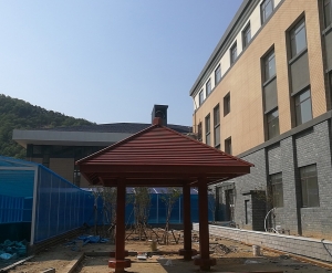 大连防腐木凉亭