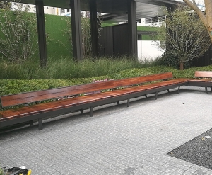 售楼处长椅