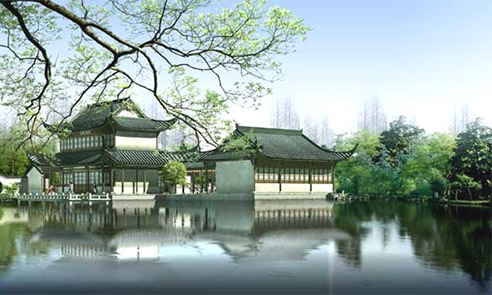 大连防腐木厂家,大连景观雕塑,大连假山凉亭制作