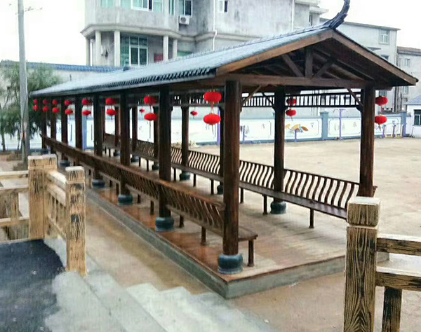 公共场所景观亭