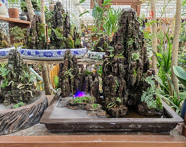盆景假山批发